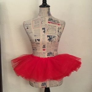 Red Tulle Tutu